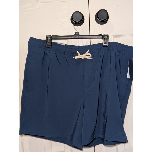 Trinity Coast XXL Mens Blue Swim Trunks With Mesh Lining and Side Pockets - Picture 2 of 5